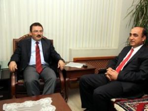 Vali Altınoktan Başkan Paltaya ziyaret