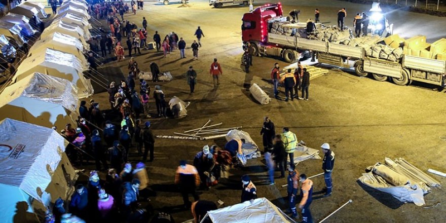 Çanakkale'de art arda sarsıntılar