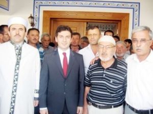 Dedeler Mevlana Camii törenle açıldı