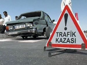 Trafik kazası: 2 yaralı