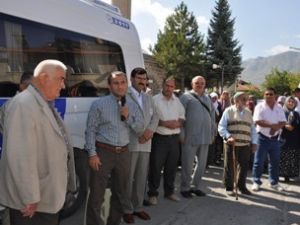 Seydişehir'de hacı adayları kutsal topraklara uğurlandı