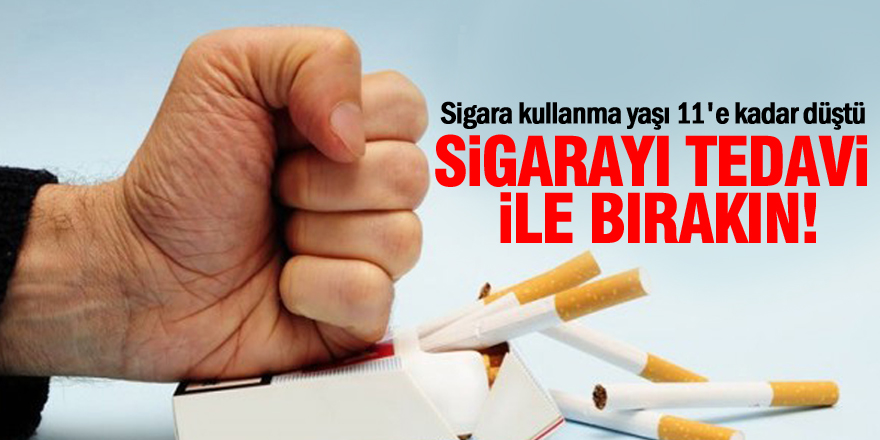 Sigarayı tedavi ile bırakın