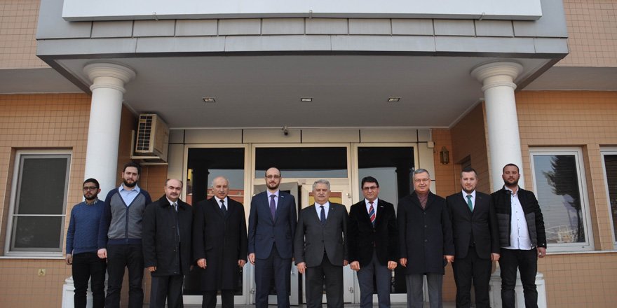 NEÜ’den MÜSİAD Konya Şube Başkanı Okka’ya ziyaret