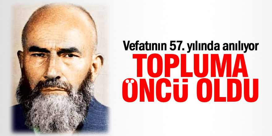 Topluma öncü oldu