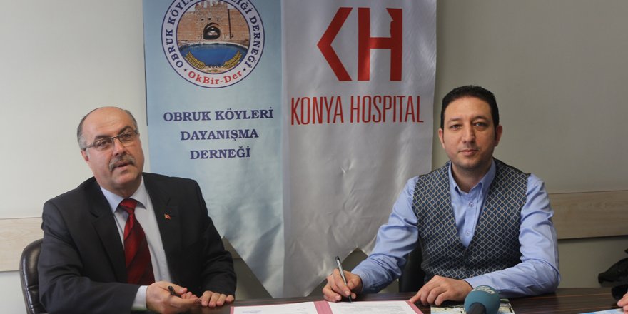 Konya Hospitalde protokol imza töreni