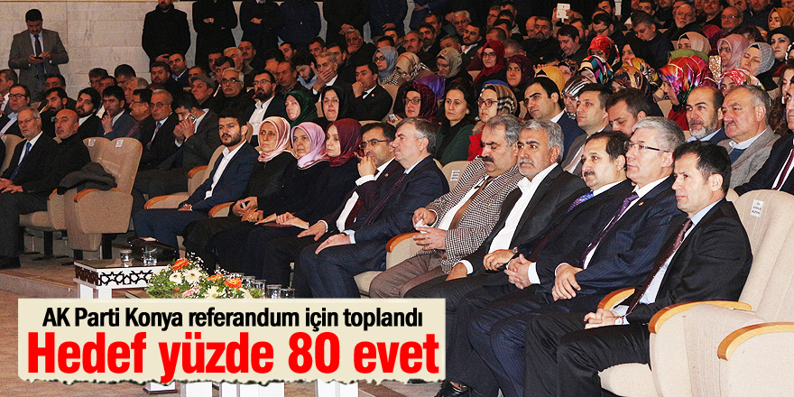 Hedef yüzde 60 evet