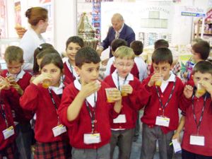 Diltaş öğrencileri gıda fuarını gezdi