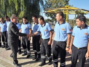 Başkan Oğul'dan itfayecilere ziyaret