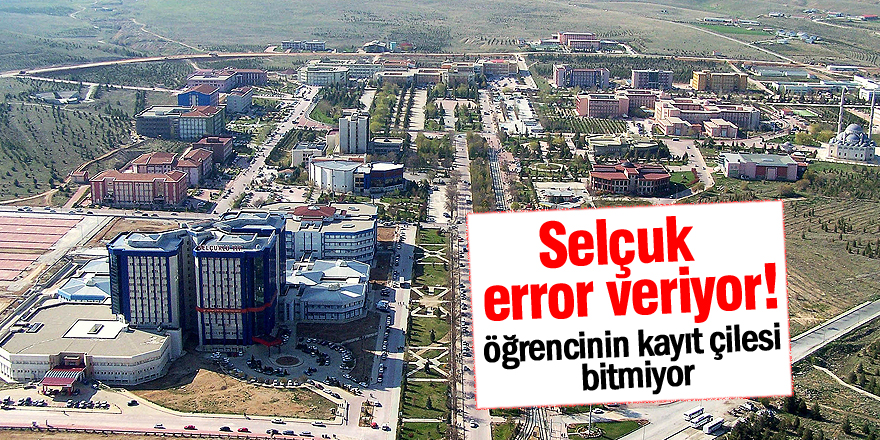 Selçuk'ta öğrencinin kayıt çilesi bitmiyor