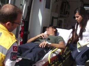 12. kattan düşen su şişesi hastanelik etti