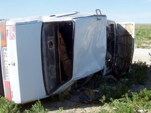 Karapınar'da trafik kazası: 1 ölü