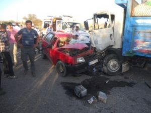 Trafik kazası: 4 yaralı