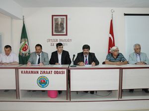 Sulama Birliği Başkanları Karaman'da bir araya geldi