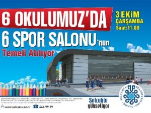 6 okula spor salonu