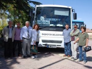Başhüyük beldesine son model otobüs