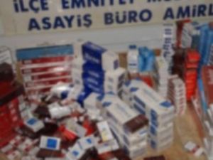 Kaçak sigaraya darbe!