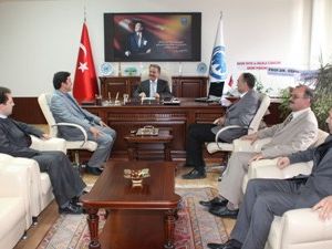 KMÜ Rektörü Gökmen'e tebrik ziyaretleri sürüyor