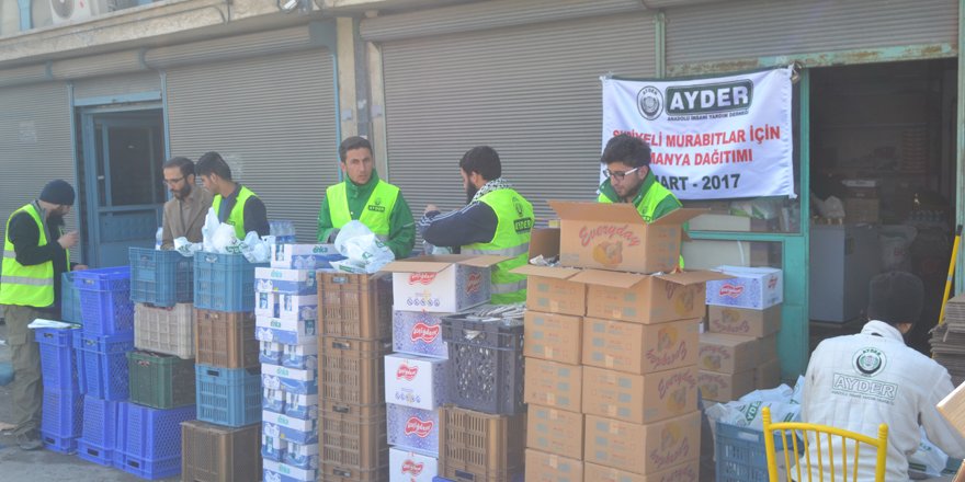 AYDER kumanya çalışmalarına başladı