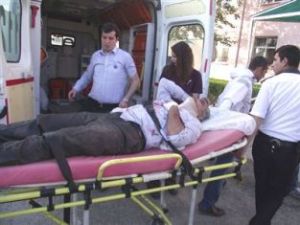 Otomobil takla attı