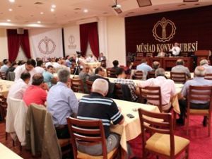 MÜSİAD'a Araştırmacı-Yazar Demircan konuk oldu