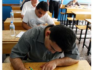 Zorlu sınav maratonu