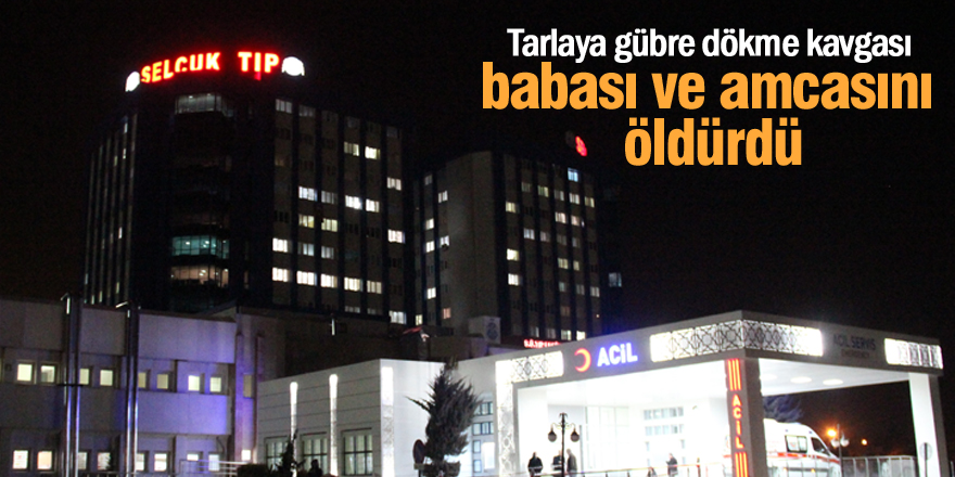 Tartışma kanlı bitti: 2 ölü