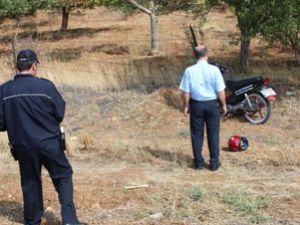 ''Kask'' hayatını kurtardı