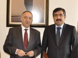 Afgan Büyükelçi'den Vali Doğan'a ziyaret
