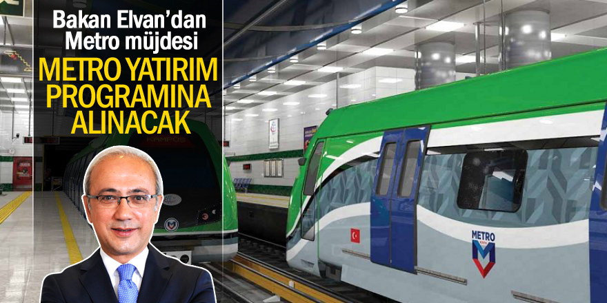 Metro için ilk adım atılıyor