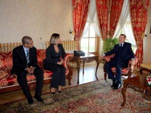 Alex de Souza, Başbakan Erdoğan ile görüştü