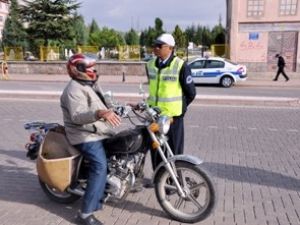 Motosikletlere sıkı takip