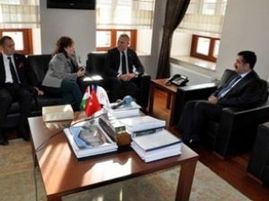 Gabor'dan Vali Doğan'a ziyaret