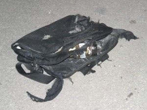 Orduevi önünde şüpheli çanta