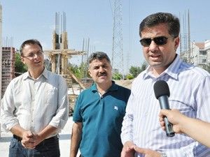 Başkan Kalaycı, Alavardı Alışveriş Merkezi'ni inceledi