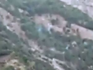 5 askerin yaralandığı çatışma böyle görüntülendi