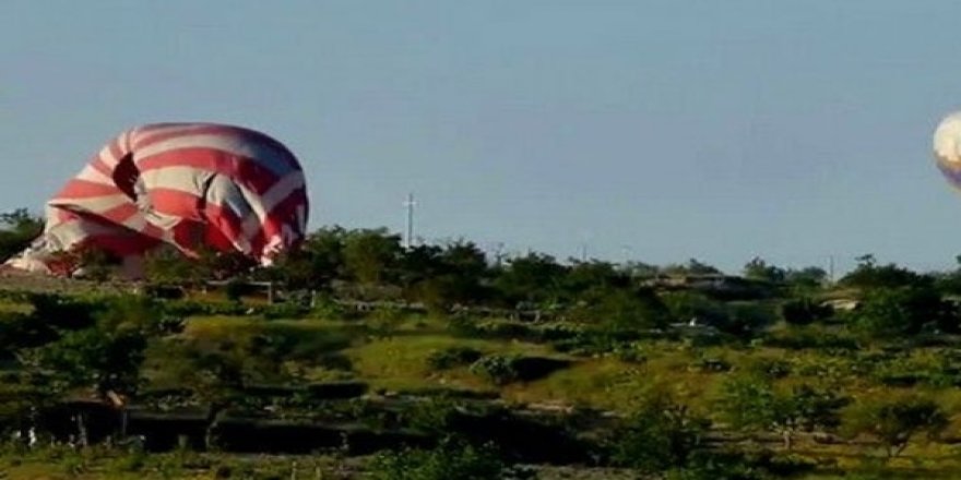 Kapadokya'da balon faciası