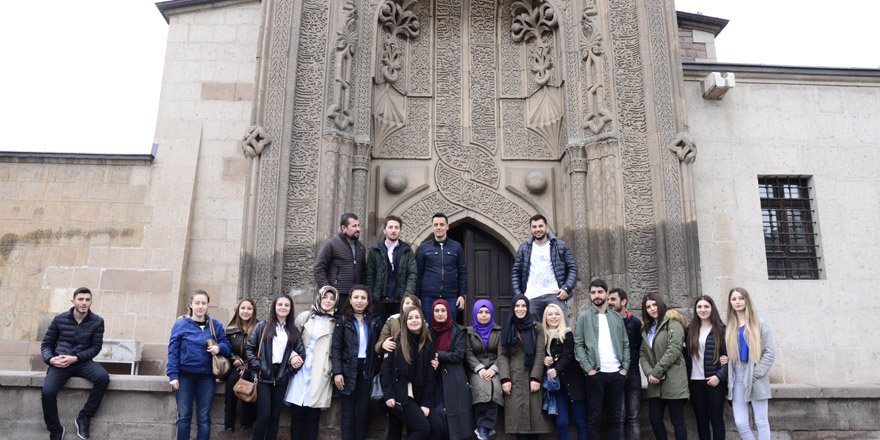 Gazi Üniversitesi Konya'yı geziyor