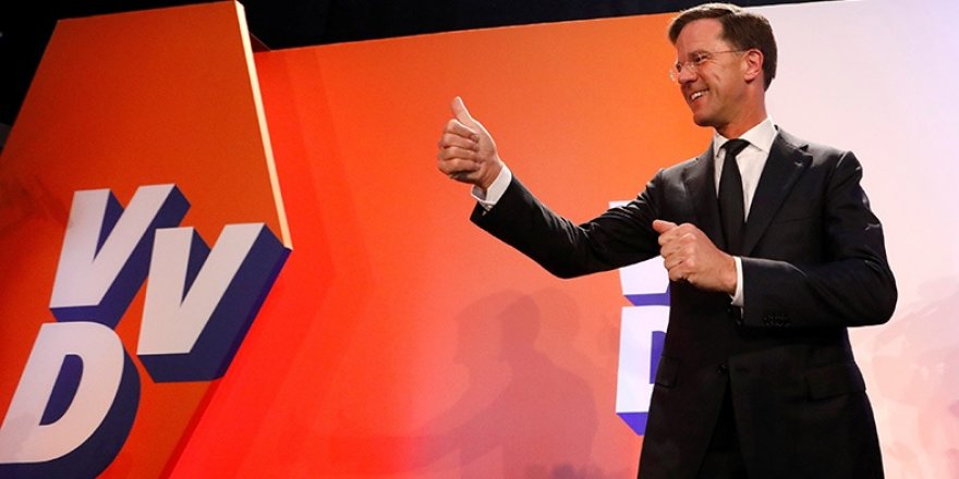 Hollanda seçimini Rutte'nin partisi kazandı