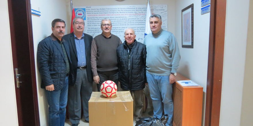 Konya ASKF'den kulüplere yardım