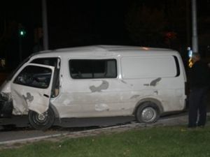 Konya'da trafik kazası: 2 yaralı