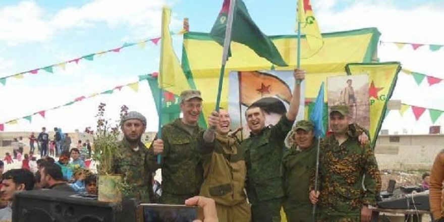 YPG flamalı Rus askerleri