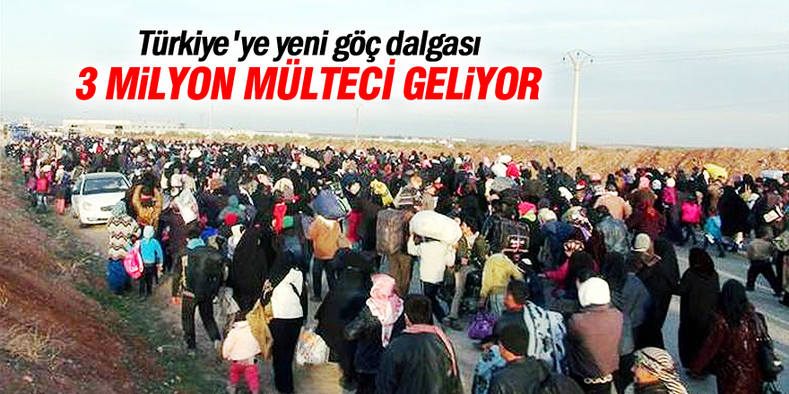 Veysi Kaynak: 3 milyon mülteci gelebilir