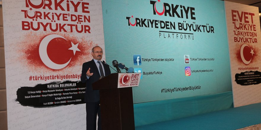 "Türkiye Türkiye'den Büyüktür" kısa filmi galası yapıldı