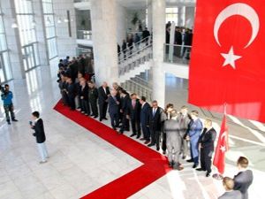 Konya'da bayramlaşmalar