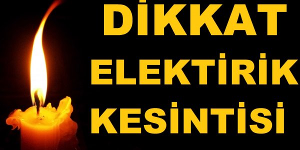 Meram'da elektrik kesintisi yaşanacak