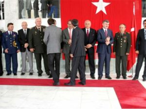 Konya protokolü bayramlaştı