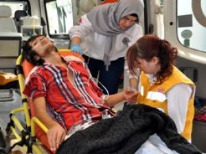 Bıçaklı kavga: 1 yaralı