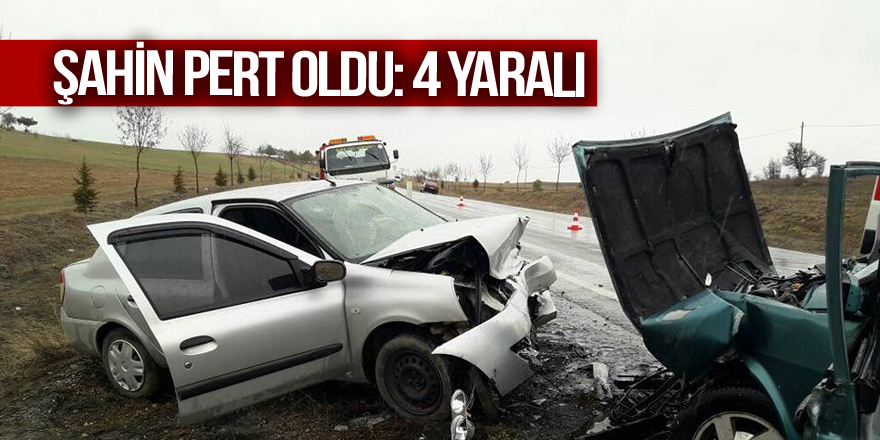 Konya’da trafik kazası: 4 yaralı