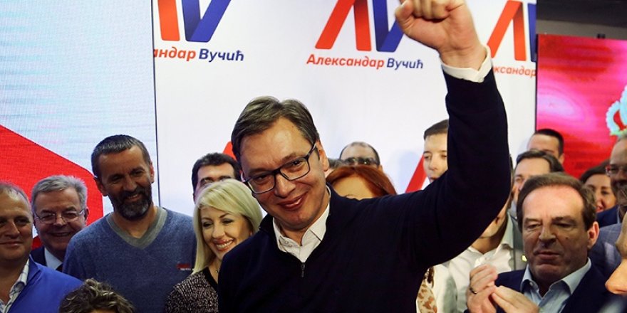 Sırbistan'da seçimi 'Vucic kazandı'