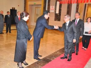 Konya'da Cumhuriyet resepsiyonu